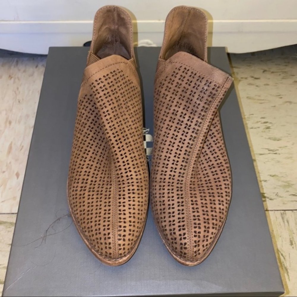 vince camuto perforated booties